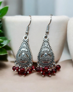 Round Pearl Drop Earrings for Women